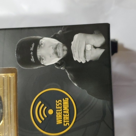 Hip hop 50th anniversary Wireless boom box speaker‎ mini blaster necklace new - Picture 3 of 12